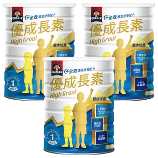 QUAKER 桂格 優成長素 1歲以上, 800g, 3罐
