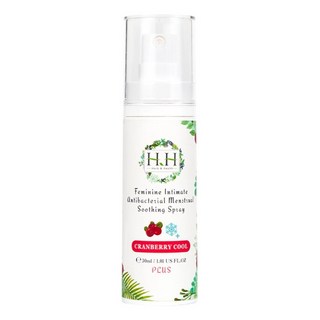 HH 草本新淨界 私密經期抗菌舒緩噴霧 蔓越莓PLUS，24小時貼身呵護, 30ml, 1瓶