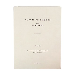 ICONIC Photo-in 4x6 相簿, 淺灰色, 25張