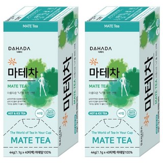 DAHADA 瑪黛茶包, 1.1g, 40包, 2盒