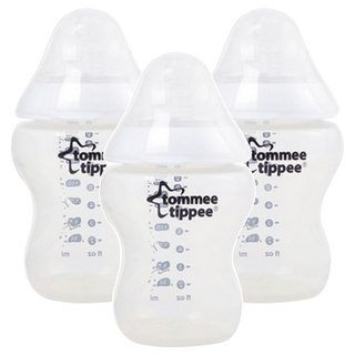 tommee tippee 湯美天地 Closer to Nature PP奶瓶 Set 3入, 260ml, BPA Free, 新生兒~12個月, #25306, 780ml, 1組