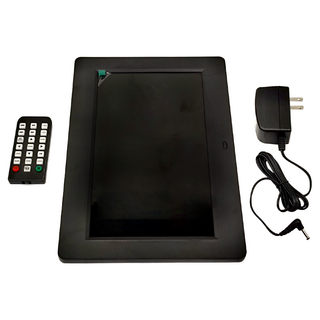 e-kit 逸奇 10吋數位相框 273 x 186 x 20mm 516g, DF-F024, 黑色, 1個