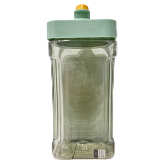 大容量露營水桶(方形變色) 35000CC, 淺綠色, 1個