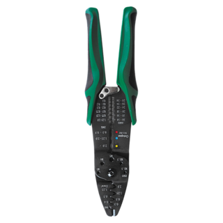 Octopus 章魚牌 壓著剝線鉗 10吋 14-28AWG, 1支