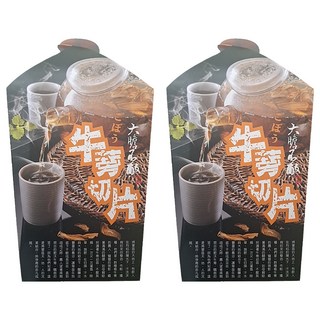 臺南將軍區農會 牛蒡茶切片 黃金牛蒡製作 風味清香 口感新鮮 營養豐富 自然補品, 300g, 2盒