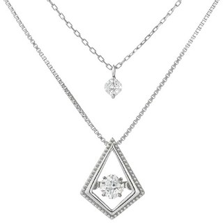 Crossfor New York 懸浮閃動項鍊 Love Prayer祈禱愛情 s925純銀