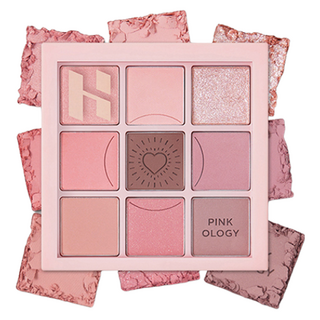 HOLIKA HOLIKA My Fave Mood Eye Palette九宮格眼影盤 8g, Pinkology, 1個