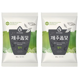 포모나 제주봄빛 말차 파우더, 500g, 1개입, 2개