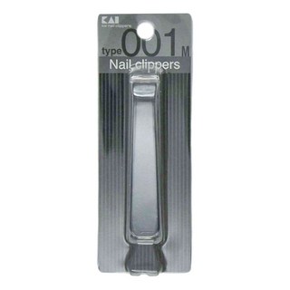 KAI 貝印 type001系列 指甲剪彎口 KE-0101 M, 黑色, 1件