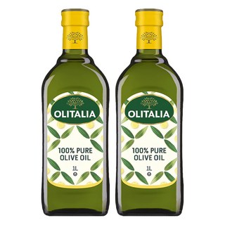 OLITALIA 奧利塔 純橄欖油, 世界星級主廚首選, 品質卓越, 1L, 2瓶