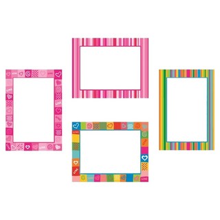 QuickFilm 相框貼 靜電無痕 100% PP材質 可回收, 繽紛框