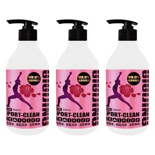 GIGIJING 淨極勁 專業運動酵素洗衣精 玫瑰薰衣草, 500ml, 3瓶