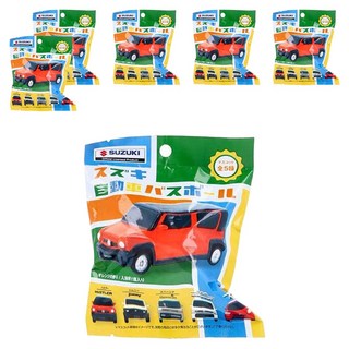 SK JAPAN 鈴木汽車 SUZUKI 沐浴球 入浴劑 全五種 柑橘香, 6個, 75g