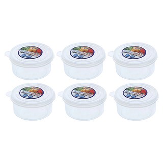 KEYWAY 聯府 巧麗圓型密封盒, 3組, 200ml