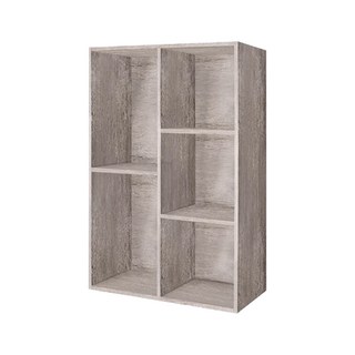 USEFUL DESIGN 悠室屋 五格收納櫃 灰橡色 DIY組裝, 60.5 x 30 x 89.5cm