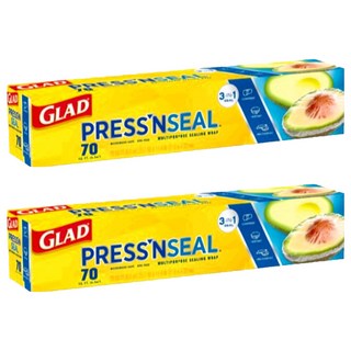 GLAD 佳能 神奇密實保鮮膜 70sf, 30cm, 21.6m, 2個