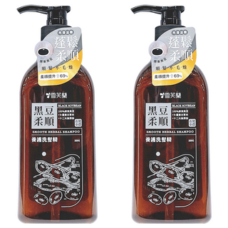 雪芙蘭 養護洗髮精 黑豆柔順, 2個, 500g