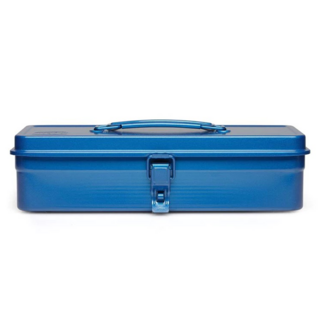 TRUSCO 經典工具箱單層 T-320 鐵藍色, 33.3 x 13.7 x 9.65cm, 1個
