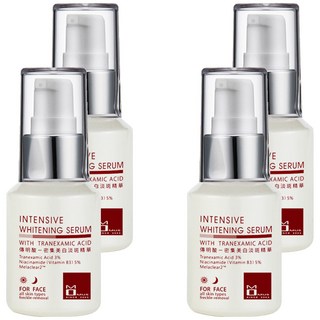 MOMUS 傳明酸密集美白淡斑精華 含3%傳明酸 + 5%維生素B3 + 2% Melaclear II, 30ml, 4瓶