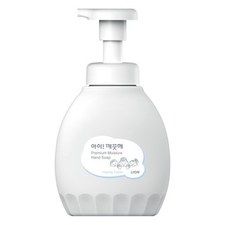 LION 獅王 趣淨 韓國原裝進口 頂級洗手慕斯 棉花香, 450ml, 1瓶