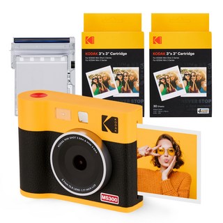 코닥 미니샷3 ERA 즉석카메라 MS300 + 카트리지 번들, MS300(옐로우), 1세트