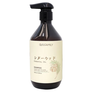 OUR FAMILY 一家人 益生菌雪松療癒蓬淨髮浴 深層調理 淨化頭皮, 500ml, 1罐
