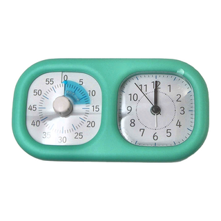時鐘計時器 不附電池, 淺藍色