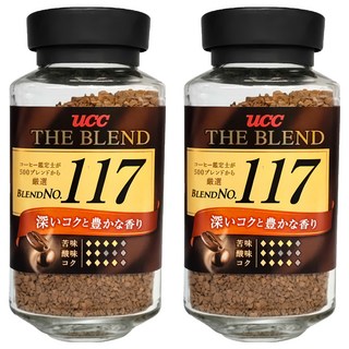 ucc THE BLEND 117即溶咖啡, 135g, 2罐