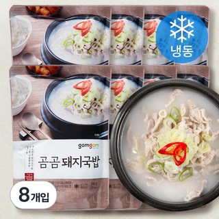 곰곰 돼지 국밥, 500g, 8개입