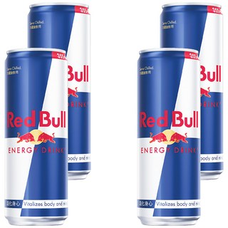 RedBull 紅牛能量飲料 355ml, 4罐
