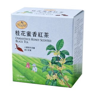 Magnet 曼寧桂花蜜香紅茶, 台灣在地茶, 南投名間鄉四季春烏龍茶, 全發酵半球形紅茶, 冷泡熱飲都甘美, 3.5g, 15包, 1盒