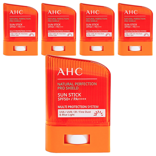 AHC 零死角純物理清爽防曬棒 SPF50+ PA++++, 14g, 5個