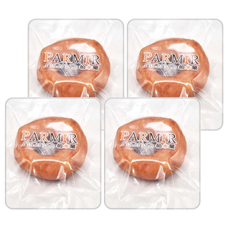 PARMIR 帕米爾 雞肉牛奶甜甜圈 [犬用] - 新鮮肉品, 低脂肪, 無鹽, 健康的寵物零食, 雞肉+牛皮骨, 4個