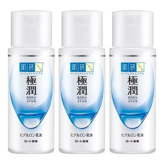 HADALABO 肌研 極潤保濕乳液, 140ml, 3瓶