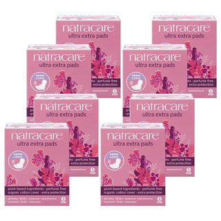 나트라케어 엑스트라 패드 생리대 날개형, 대형, 8개입, 8개