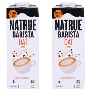 NATRUE 咖啡師燕麥奶, 2瓶, 1L
