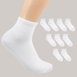 CARET 女用素色中筒襪10雙組