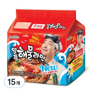 paldo 八道 御膳石鍋海鮮湯麵, 15包