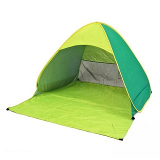 vanibaby 秒開抗UV遮陽帳篷 XL無門款 綠色, 0人