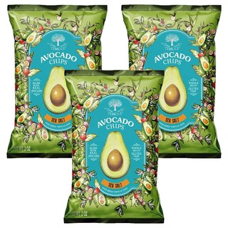 Temole 酪梨香烤脆片 海鹽口味, 40g, 3包