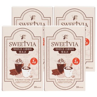Sweetvia Dr.True SweetBee熱巧克力, 13.5g, 10條, 4盒