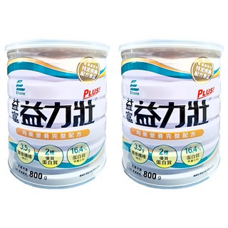 益富 益力壯 Plus 均衡營養完整配方, 800g, 2罐