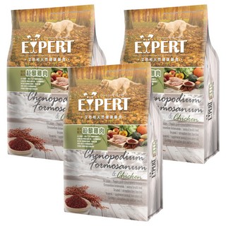 福壽實業 EXPERT 艾思柏 幼犬專用配方, 紅藜雞肉, 1.5kg, 3袋