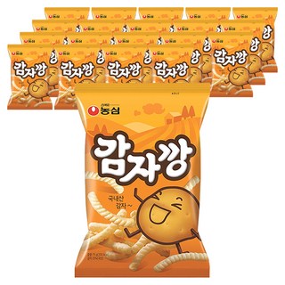 농심 감자깡, 75g, 20개
