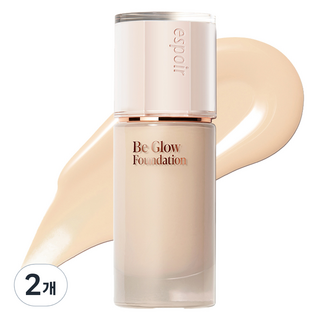 espoir 艾絲珀 Be Glow水潤粉底液 SPF27 PA++ 30g, 2瓶, 21N