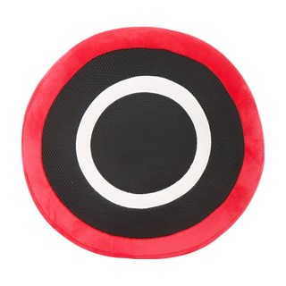 魷魚遊戲 勞工圓形抱枕, 混和顏色