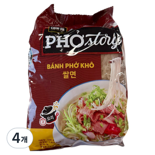 CHIN-SU Banh Pho Co 米線, 4個, 500g