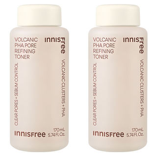 INNISFREE 火山泥PHA毛孔緊緻露, 2瓶, 170ml