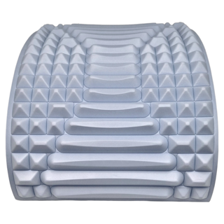 躺靠兩用腰背舒緩伸展按摩墊 30 x 25 x 9cm 400g, 藍色, 1個