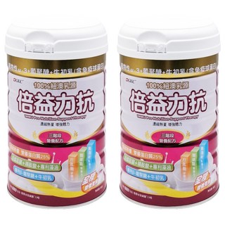 GKC 倍益力抗 三階段營養配方, 880g, 2罐